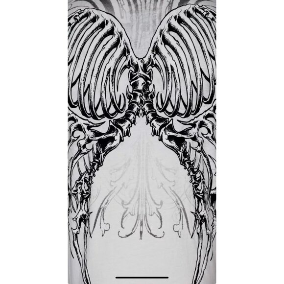 Rebel Saint by Affliction Men's T-Shirt Fracture Biker Tattoo S-5XL - Picture 8 of 8